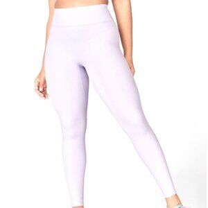Fabletics Lavender High-Waist Leggings Size L 27" Inseam